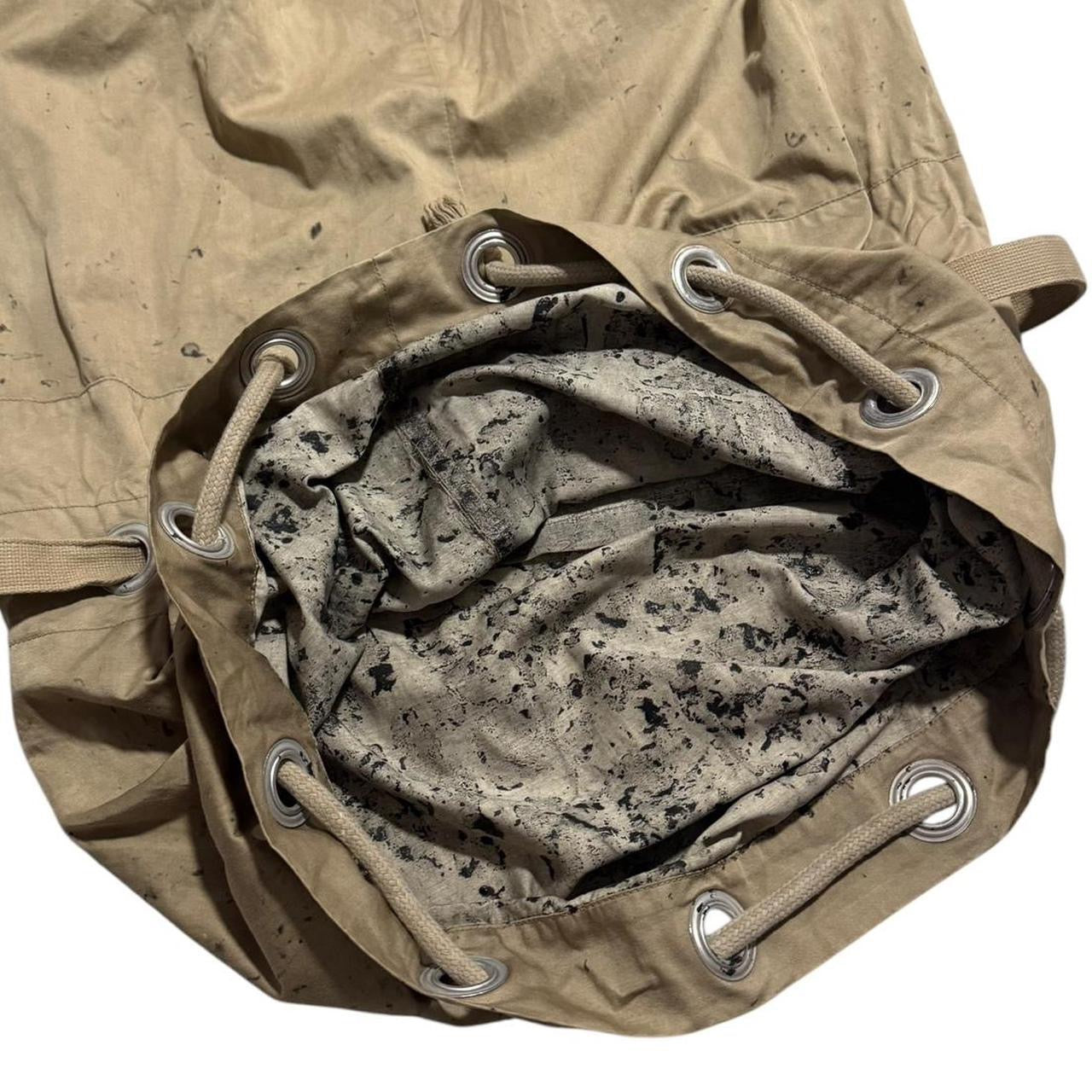 Stone Island Marina Mid 80's Raso Gommato Bucket Bag | Default Title, Beige