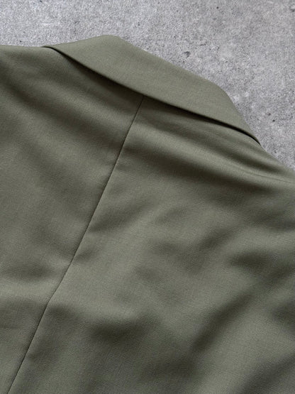 Yves Saint Laurent 1980s Pure Wool Double Breasted Blazer - 40R/L