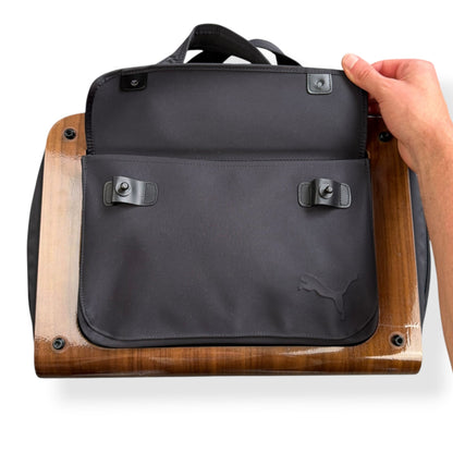 2000's Puma Urban Mobility Wood Panel 'Travel Tote' | O/S, Black