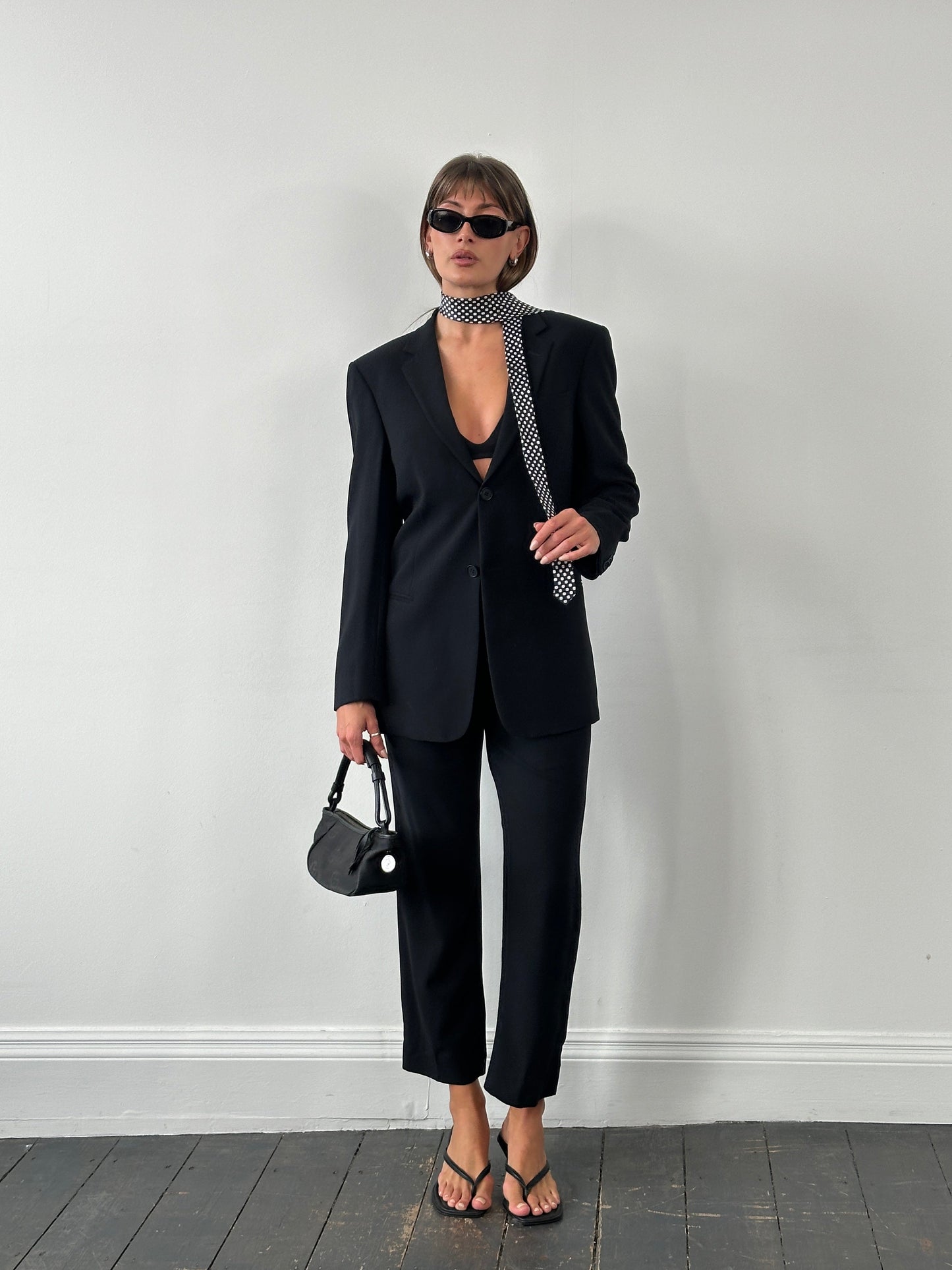 Emporio Armani 1990s Pure Wool Single Breasted Suit - 36R/W28