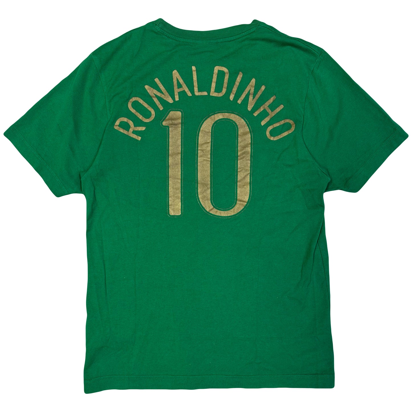 Nike Ronaldinho Brazil Shirt In Green ( S )