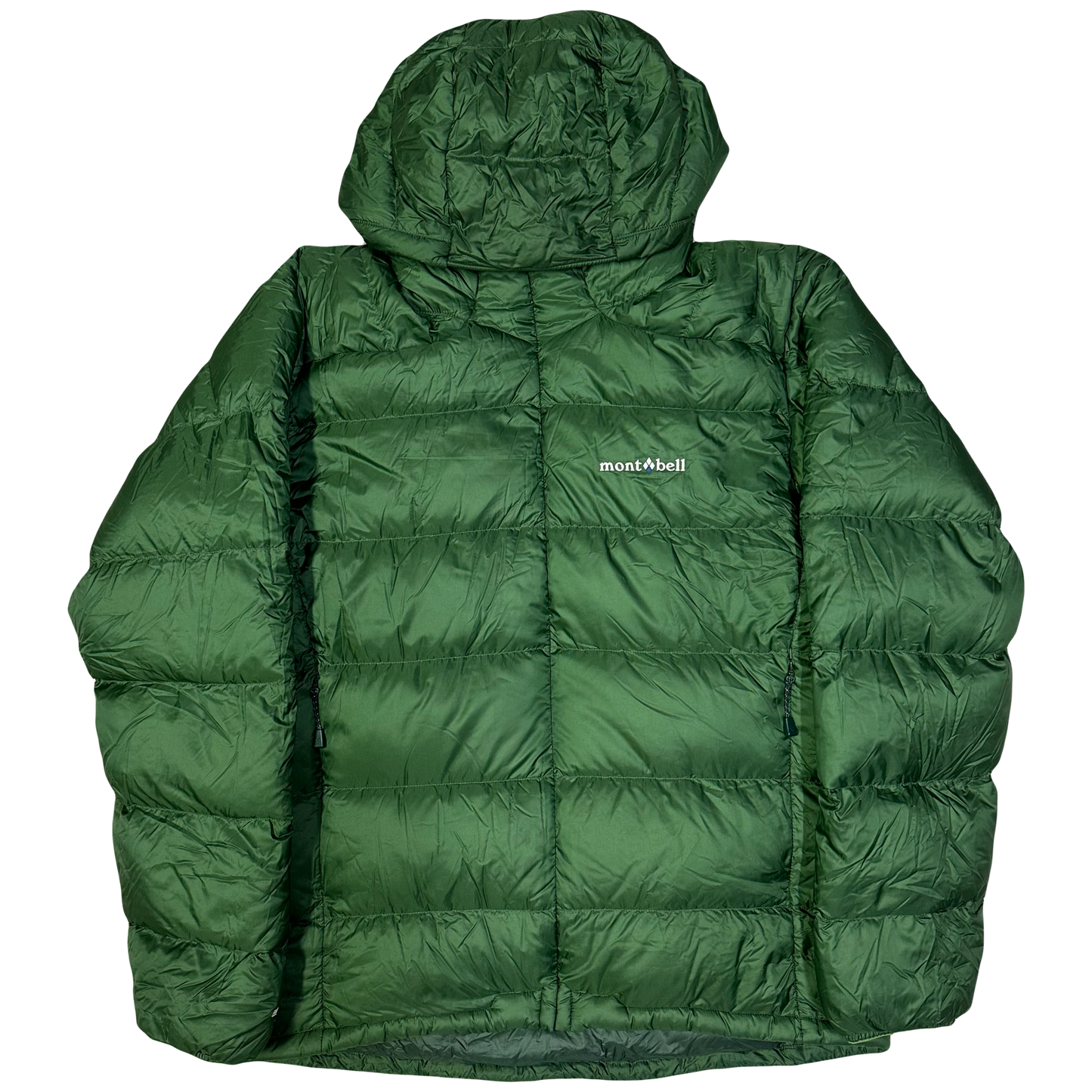 Montbell Light Alpine Down Puffer Jacket In Green ( M )