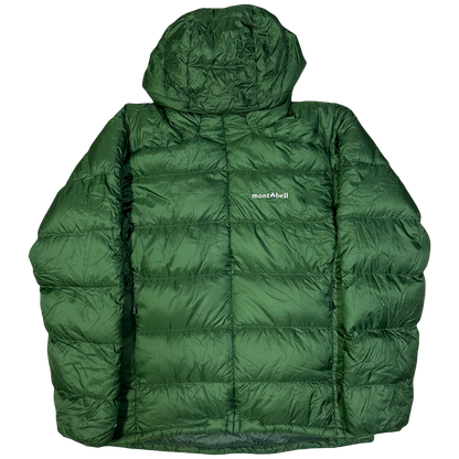 Montbell Light Alpine Down Puffer Jacket In Green ( M )
