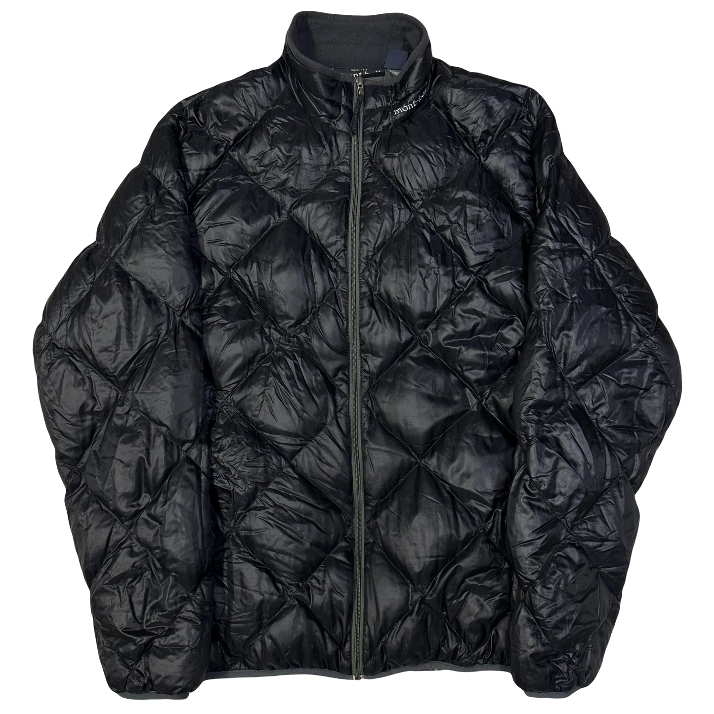 Montbell Diamond Stitch Puffer Jacket In Black ( M )