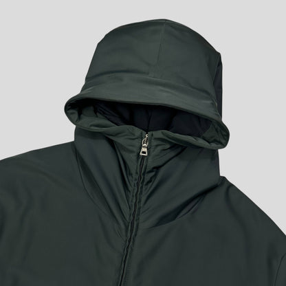 Prada Sport AW00 Beekeeper Hood Soft Touch Nylon Parka Jacket - IT52