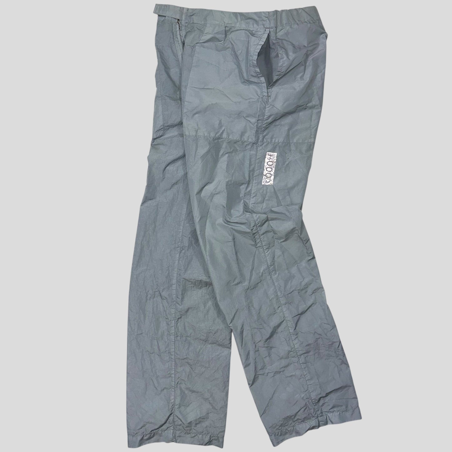 CP Company 2000 Ice Blue Millenium Nylon Technical Trousers - 34 | Default Title, Blue