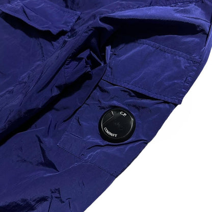 CP Company Blue Nylon Pullover Jacket