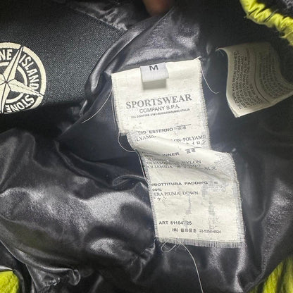 Stone Island Goose Down Mesh Badge Jacket from A/W 2008