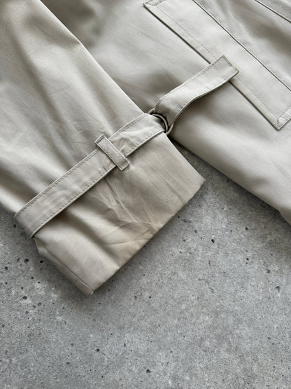 London Fog 80s Double Breasted Trench Coat - M