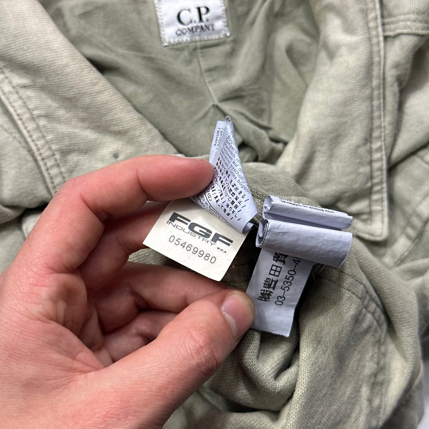 CP Company 00’s Multipocket Cotton Collared Chore Jacket - L