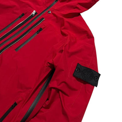 Stone Island Shadow Project Gore-Tex Paclite Jacket | XL, Red