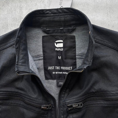 G-STAR WAXED JACKET | O/S, Black