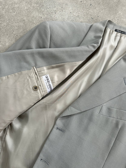 Giorgio Armani Le Collezioni 1990s Wool Single Breasted Blazer - 44R/XL