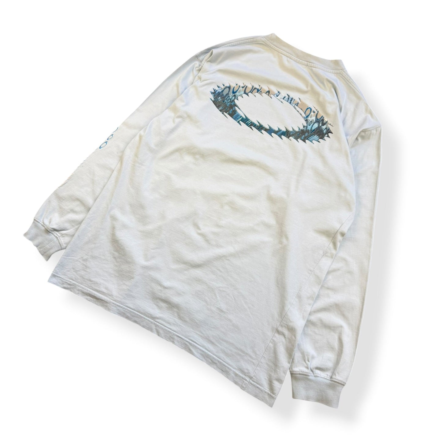 2000's Oakley 'Static O' Long Sleeve T-Shirt (L) | Default Title, Multicoloured