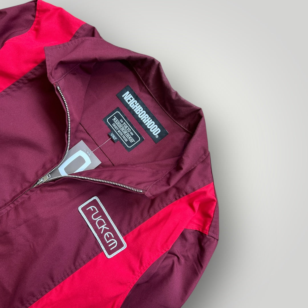 Neighbourhood 'Fu*k Em' Coach Jacket L | Default Title, Red