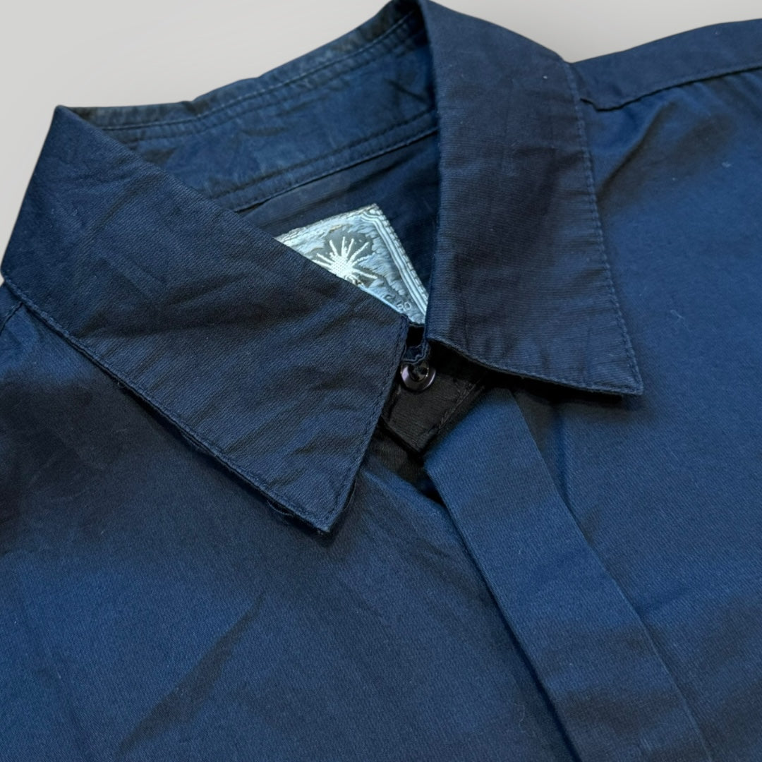 Mihara Yasuhiro 2000's Cotton Hidden Button Shirt S