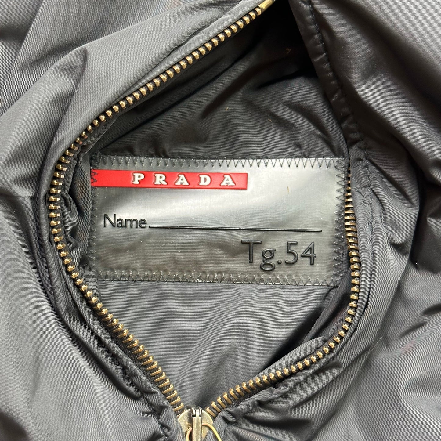 Prada Sport 2009 Reversible Nylon Shimmer Padded Jacket - IT54