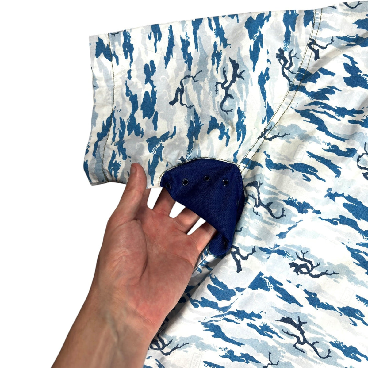Maharishi 00’s Ventilated Camo Short Sleeve Shirt M | Medium, Multicoloured