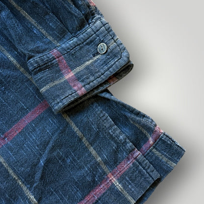 1980's Issey Miyake Button Up Shirt M/L | O/S, Blue