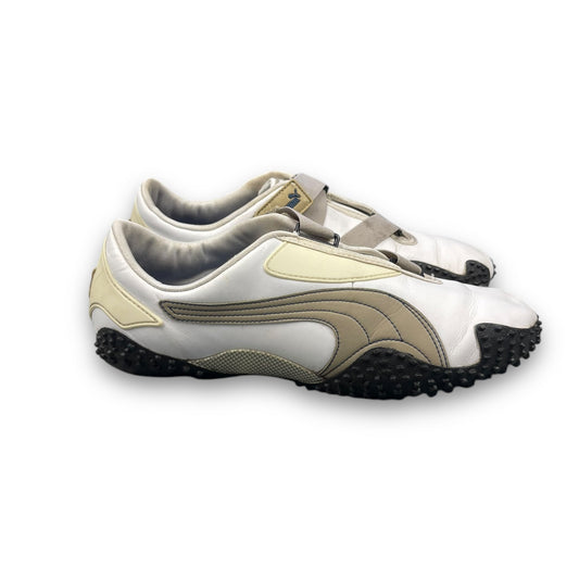 2000's Puma Mostro Leather White/Cream/Blue (UK9) | Default Title, Multicoloured
