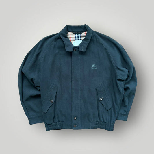 Burberry 1990's Felt Harrington Jacket L