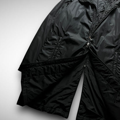 Prada Padded Nylon Overcoat (2000s)