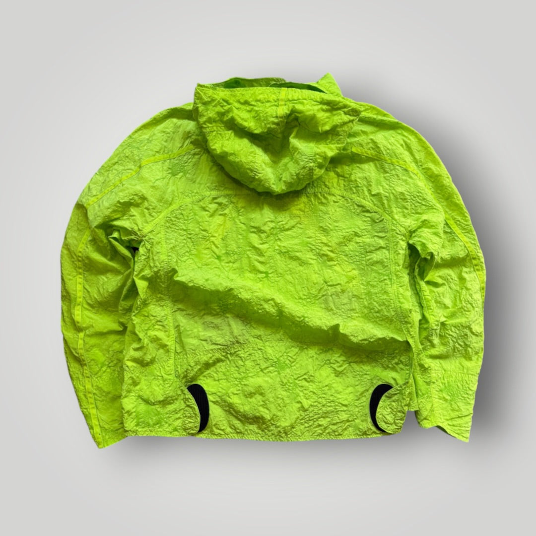 SS/2023 Stone Island Shadow Project Nylon Metal in ECONYL® Regenerated Nylon With Waffle Print Effect Hooded Jacket M BNWT 25" P2P | Medium, Multicoloured