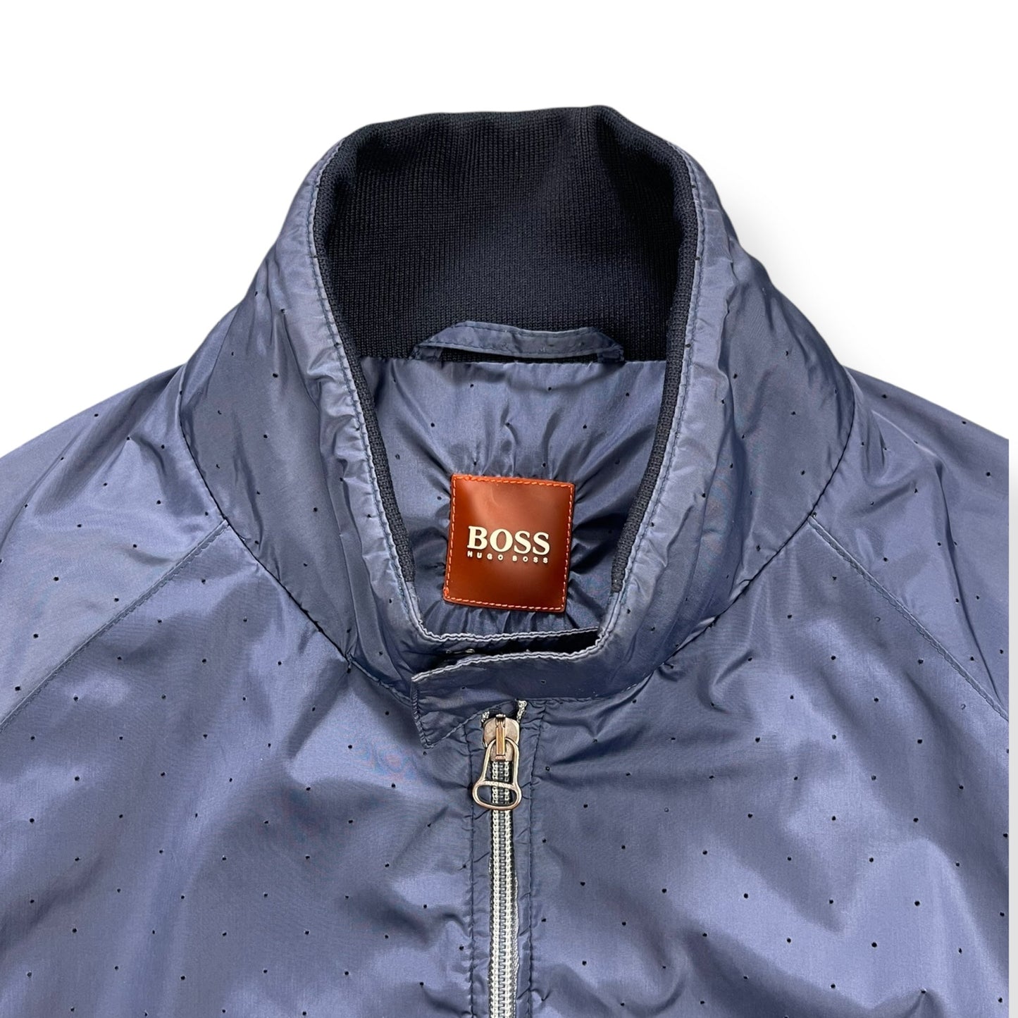 2000's Hugo Boss 'Orange' Perforated Nylon Jacket (L) | Default Title, Orange