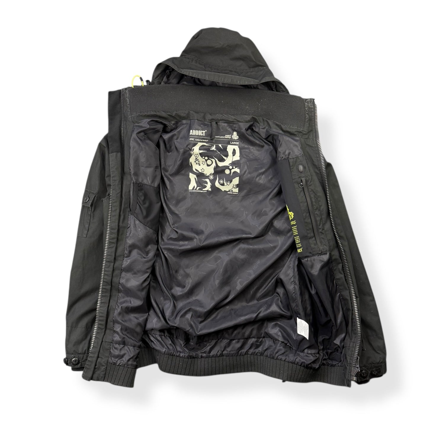 2008 Addict x C-Law Nextec 'Epic' Jacket (L) | Default Title, Red