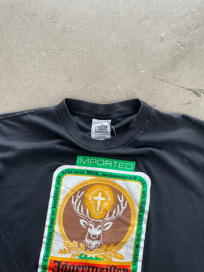 90's Jagermeister T-Shirt - L | Large, Red