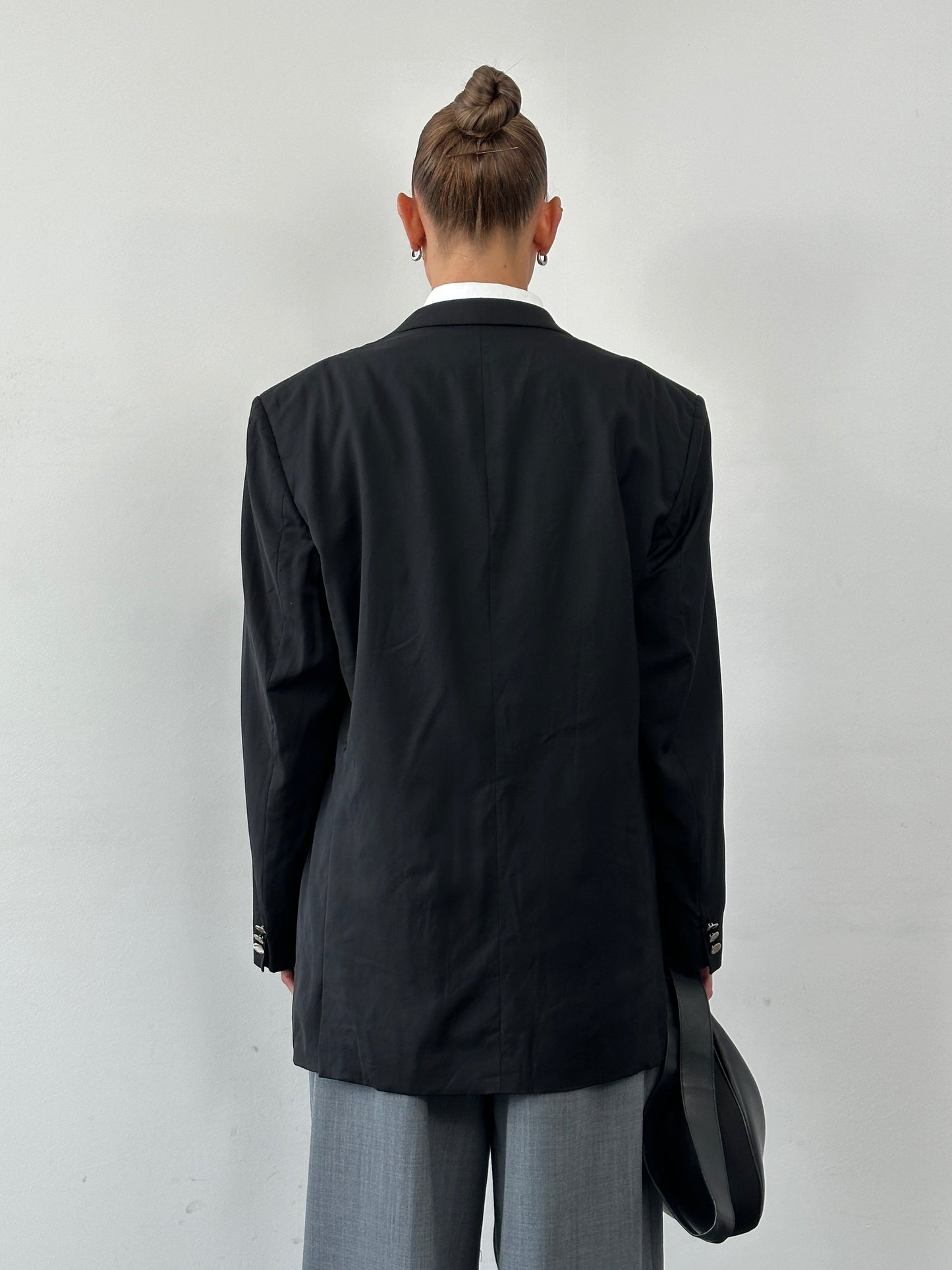 Versace Classic Bespoke Button Pure Wool Single Breasted Blazer - 46R/XL