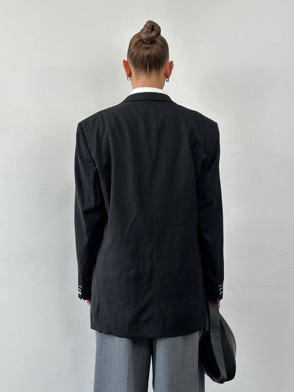 Versace Classic Bespoke Button Pure Wool Single Breasted Blazer - 46R/XL