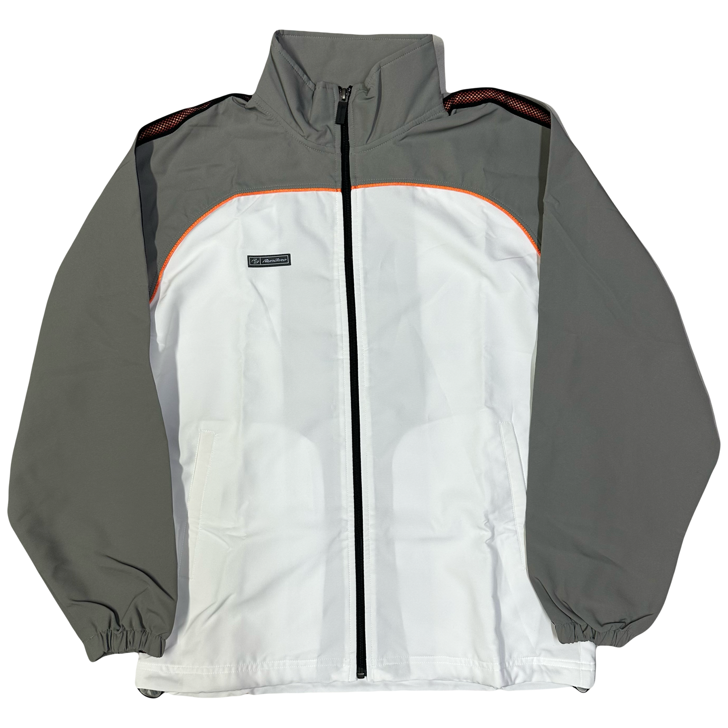 Mizuno Run Bird Tracksuit In Grey & White ( S )