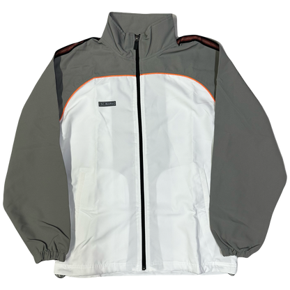 Mizuno Run Bird Tracksuit In Grey & White ( S )