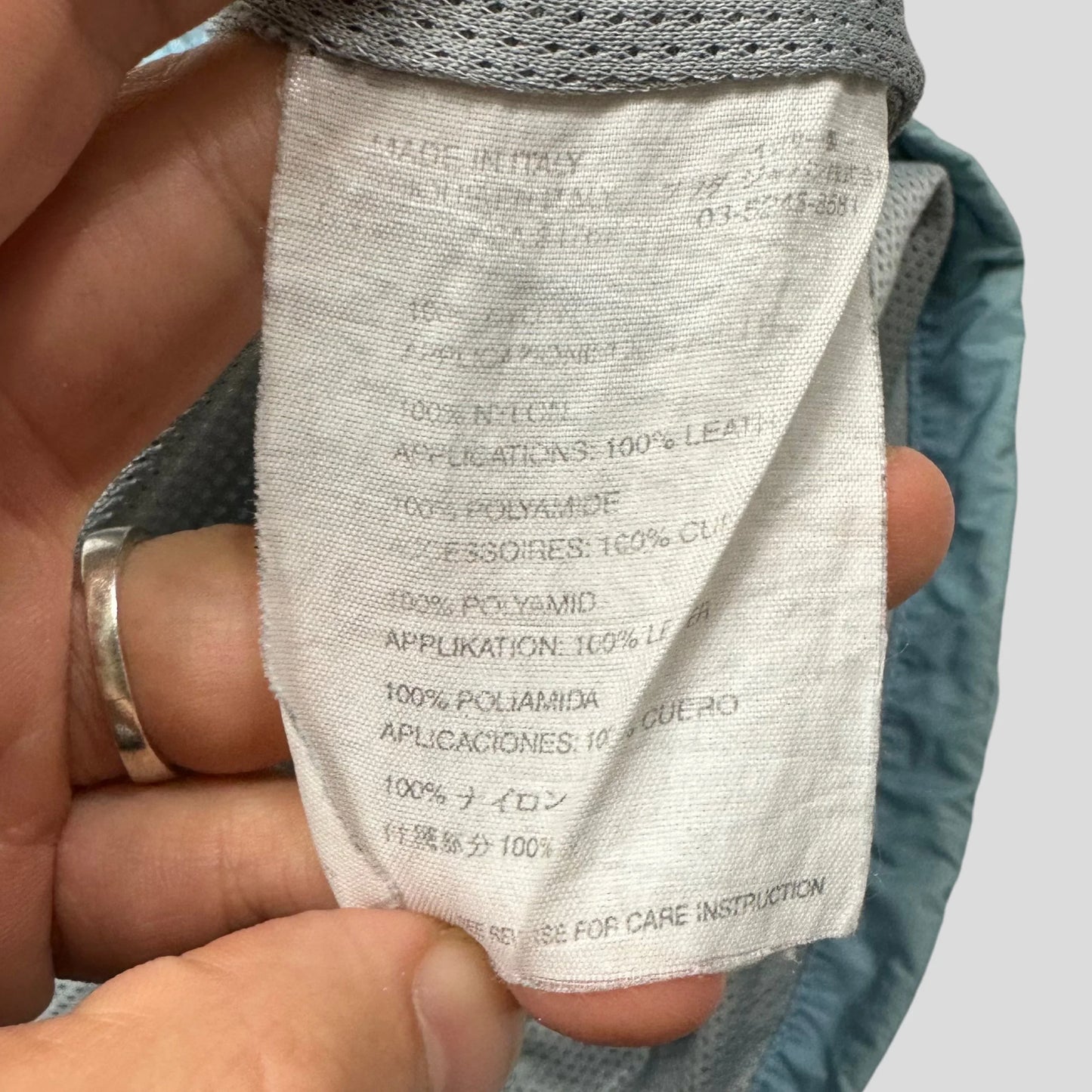 Prada Sport Early 00’s Baby Blue Nylon Slingbag