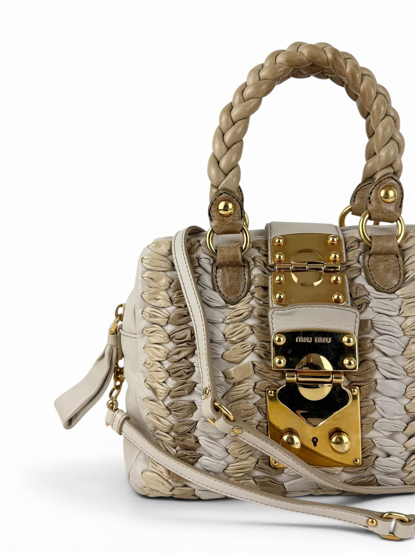 2010s Miu Miu Matelasse 2Way Handbag | O/S, Multicoloured