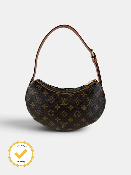 2002 Louis Vuitton Croissant PM Shoulder Bag | O/S, Brown