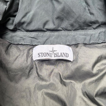 AW19 Stone Island Crinkle Reps Jacket | Green, Green