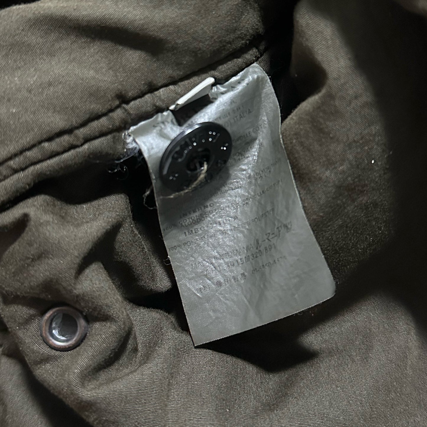 Stone Island Front Pocket Padded Jacket from A/W 2003