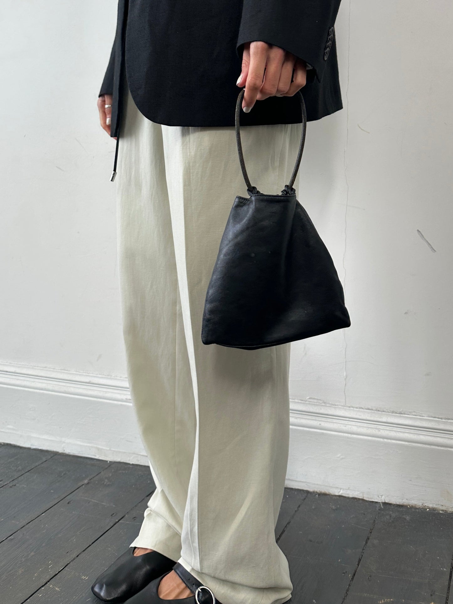 DKNY Soft Leather Clutch Bag