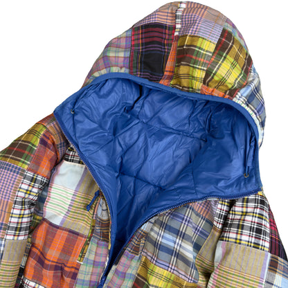 Supreme Madras Reversible Down Puffer Jacket (M) | Medium, Multicolor