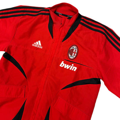 Adidas AC Milan 2007/08 Tracksuit Jacket In Red ( S )