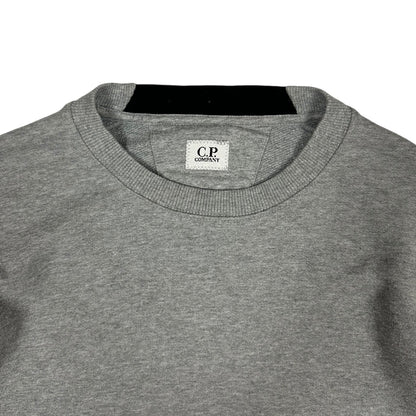 C.P. Company Grey Crewneck Goggle Sweatshirt