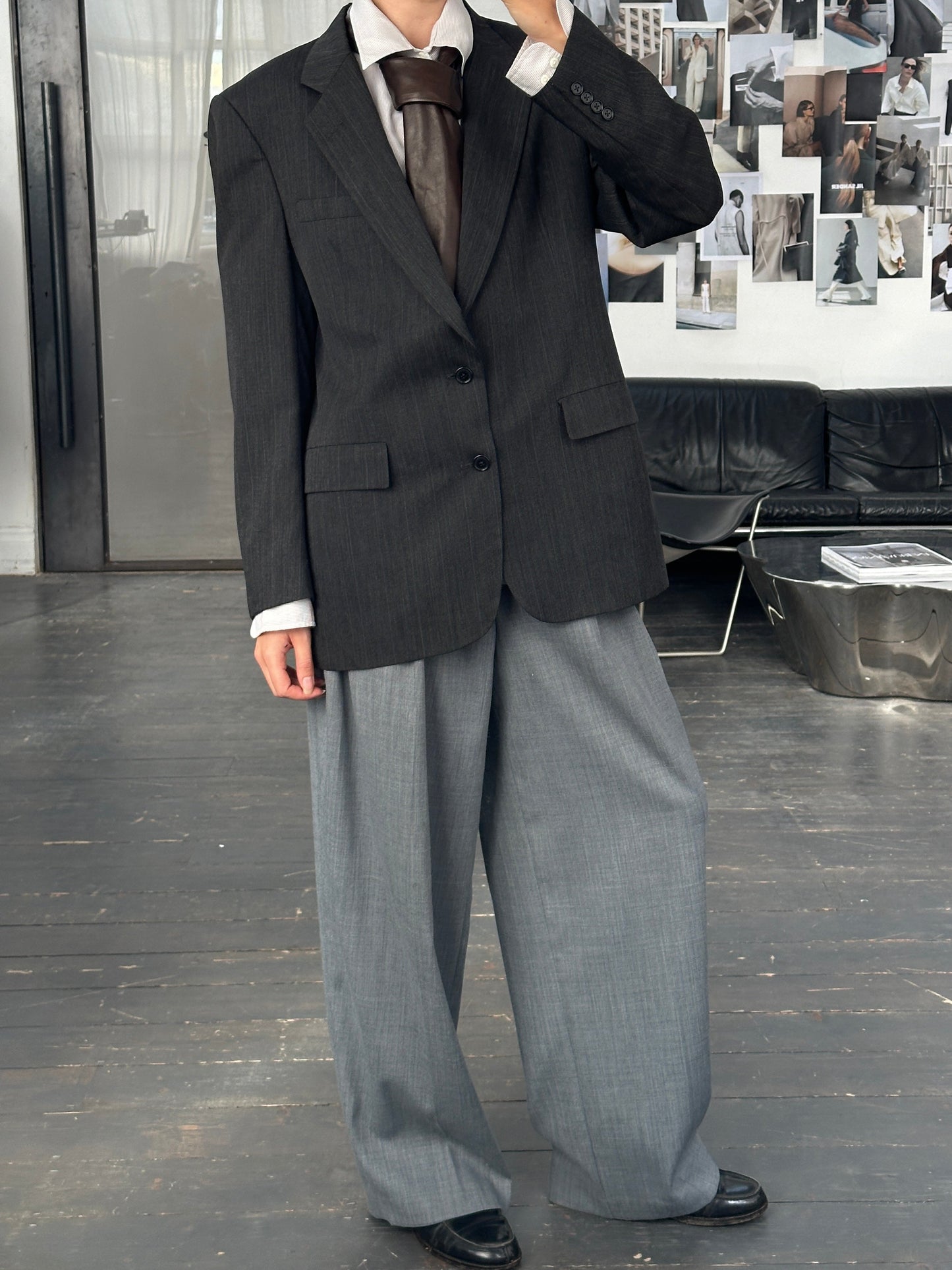 Christian Dior Monsieur 1990s Pure Wool Single Breasted Blazer - 41R/L