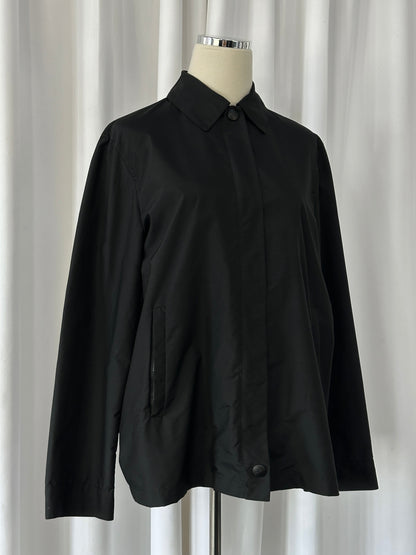 Max Mara Weekend 2000s Concealed Placket Bomber Jacket - M