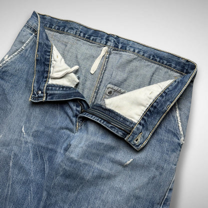 Levi’s Engineered Laser-Etched Twisted Jeans (2000s)