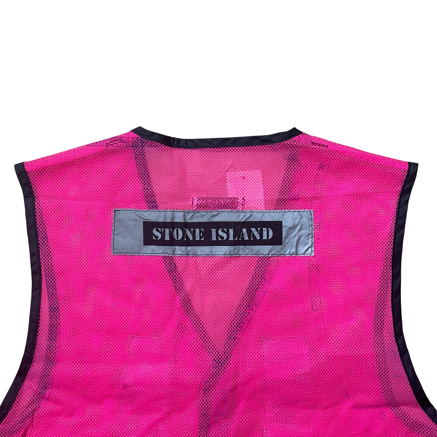 S/S 1988 Magenta Pink Reflective Safety Vest