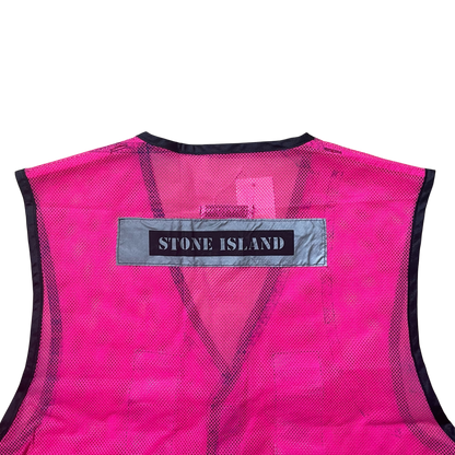 S/S 1988 Magenta Pink Reflective Safety Vest