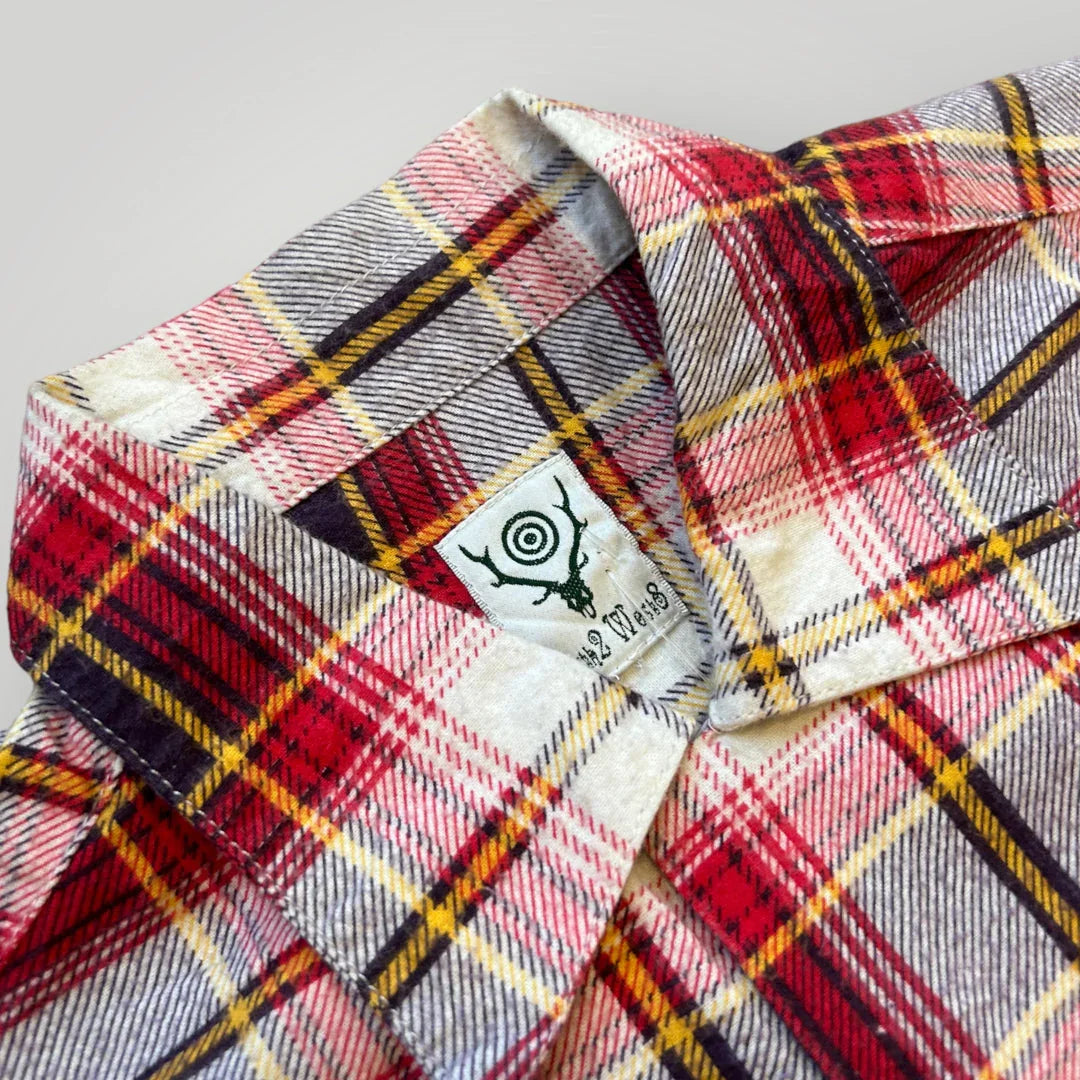South2 West8 Multi Pocket Flannel Shirt S