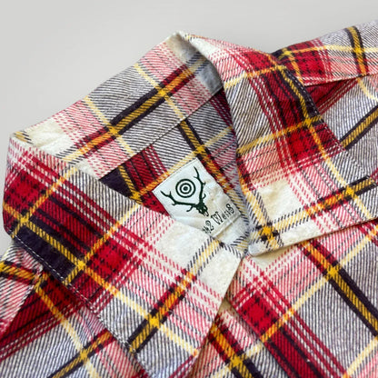 South2 West8 Multi Pocket Flannel Shirt S